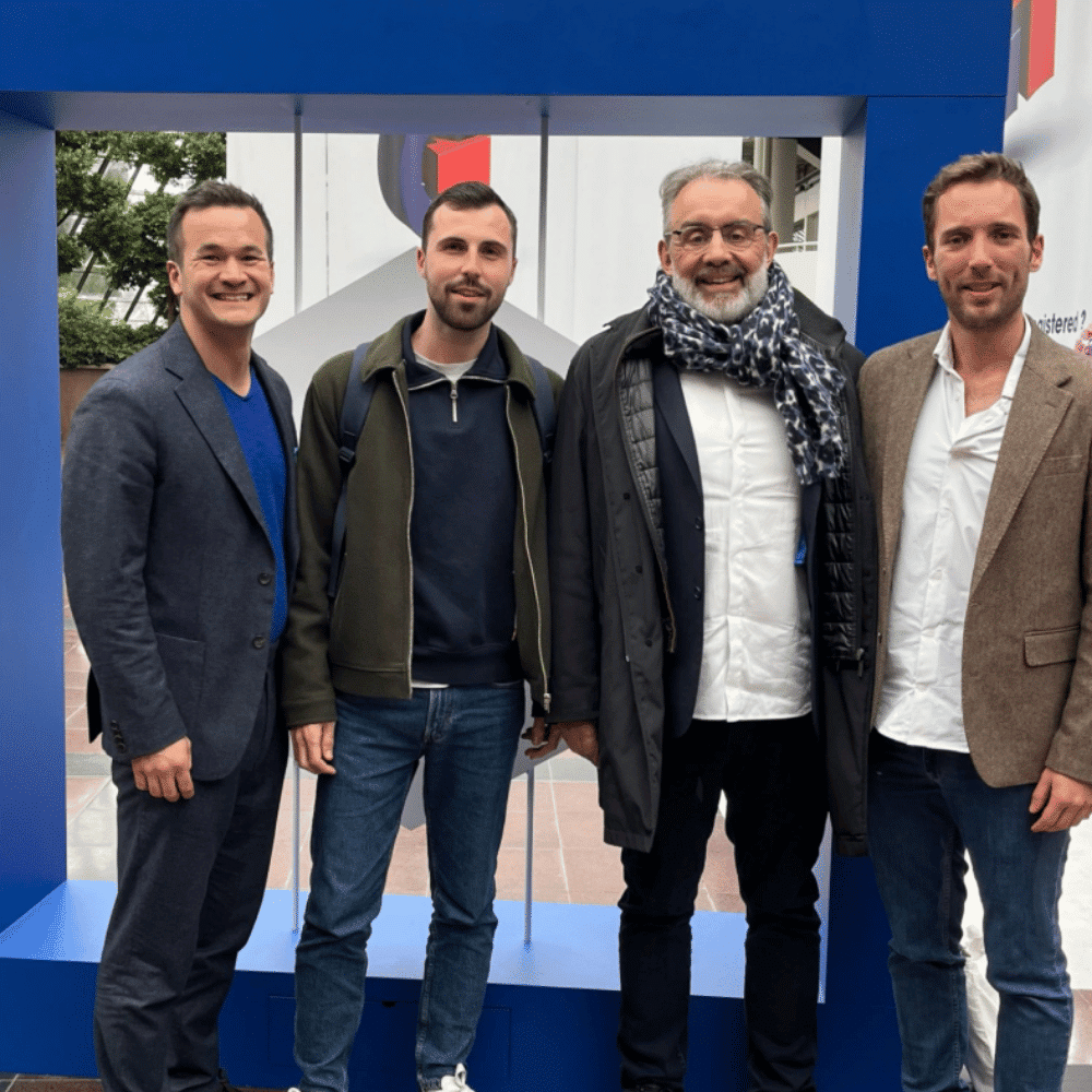 Hugo avec Jean-Pierre Nadir Hugo avec Jean-Pierre Nadir